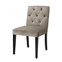 Dining chair 'Atena' Savona Greige Velvet
