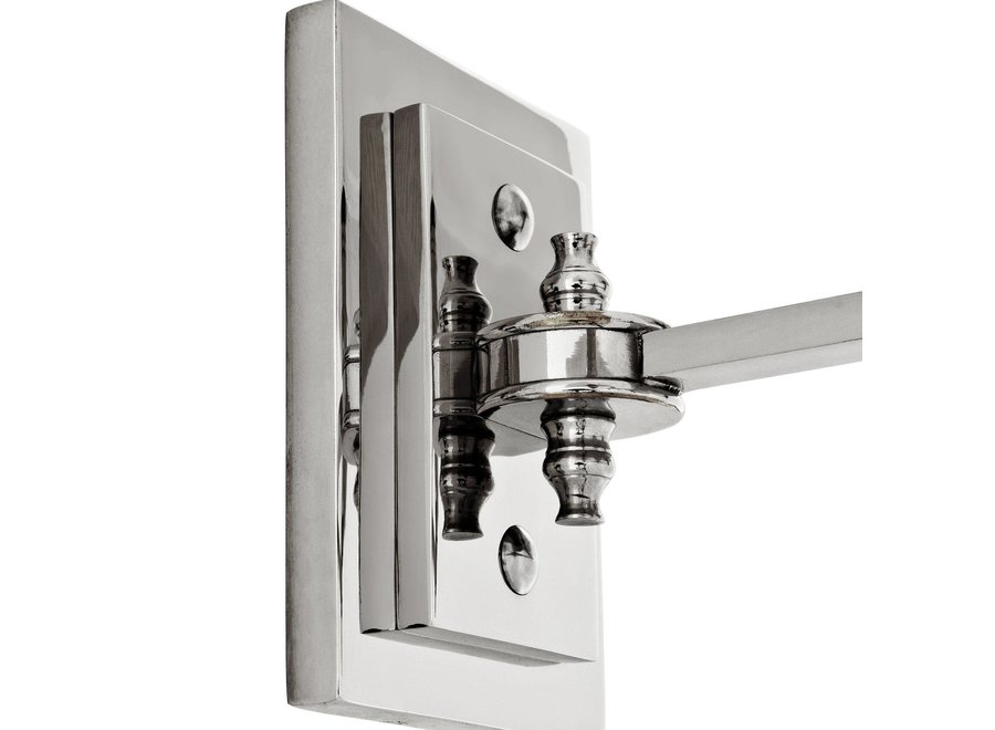 Wandlampe 'Lexington' Double  Black/Nickel
