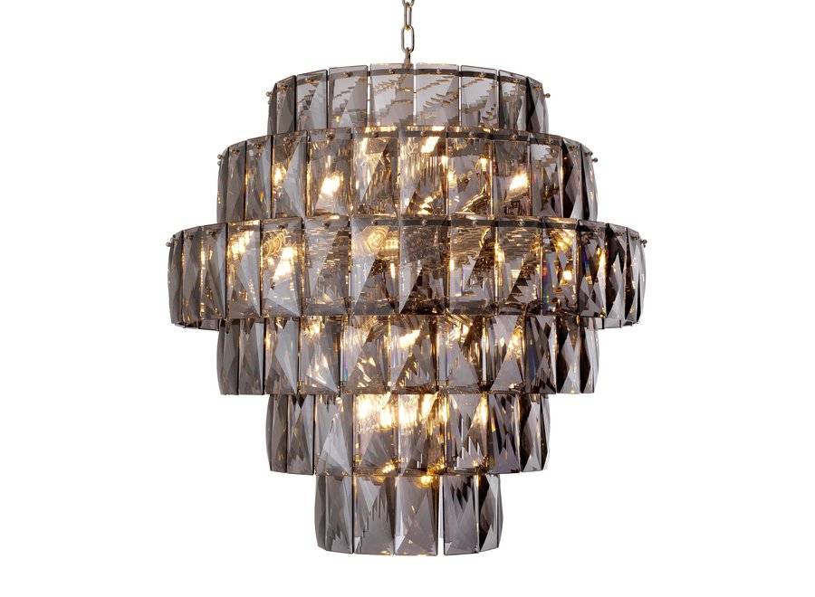 Kronleuchter Amazone 'L'  Smoke Glass