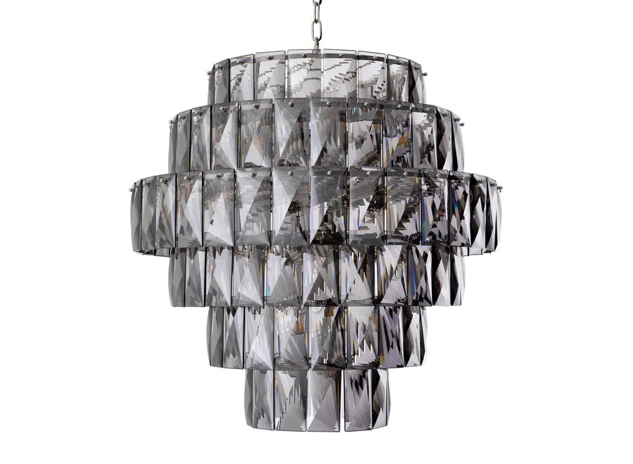 Kronleuchter Amazone 'L'  Smoke Glass