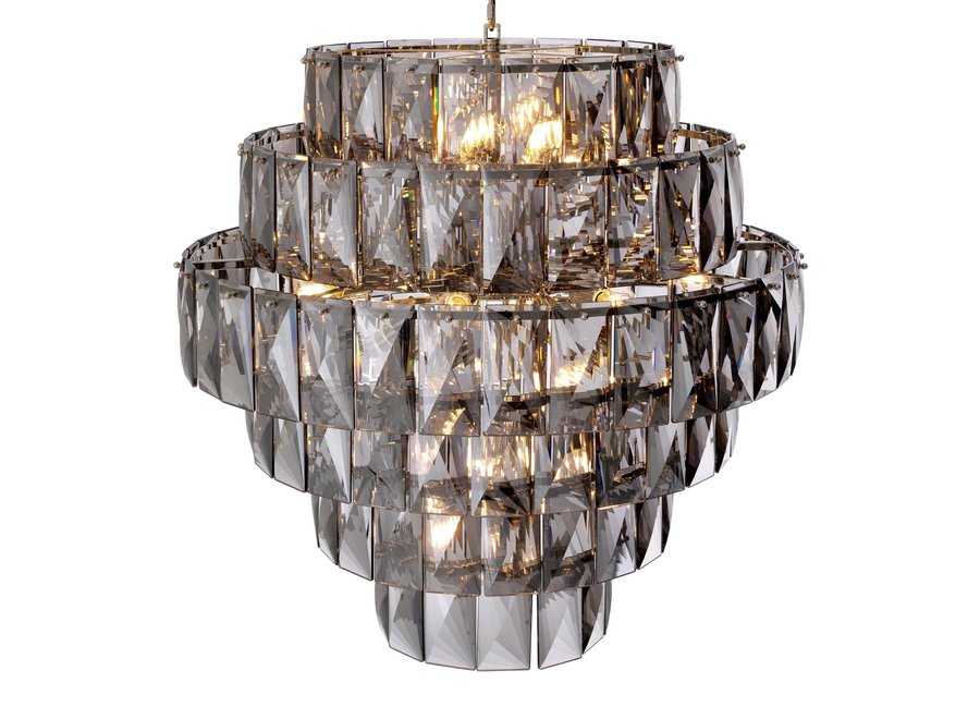 Kronleuchter Amazone 'L'  Smoke Glass