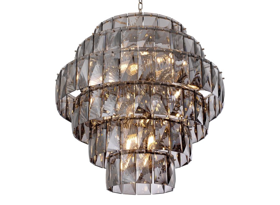 Kronleuchter Amazone 'L'  Smoke Glass