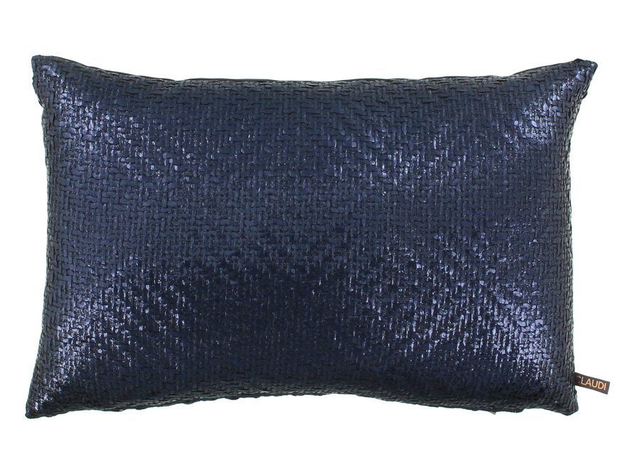 Coussin décoratif Dorathe Indigo