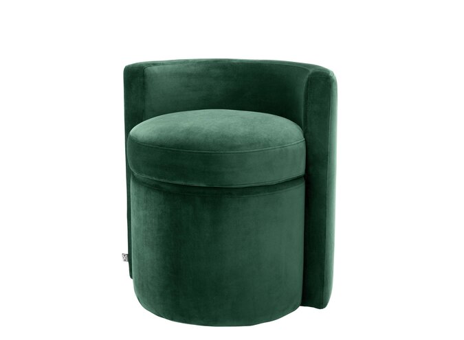 Polsterstool Arcadia - Dark Green