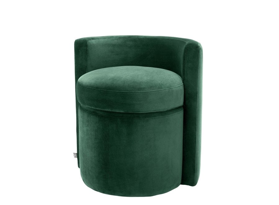 Polsterstool 'Arcadia' - Dark Green