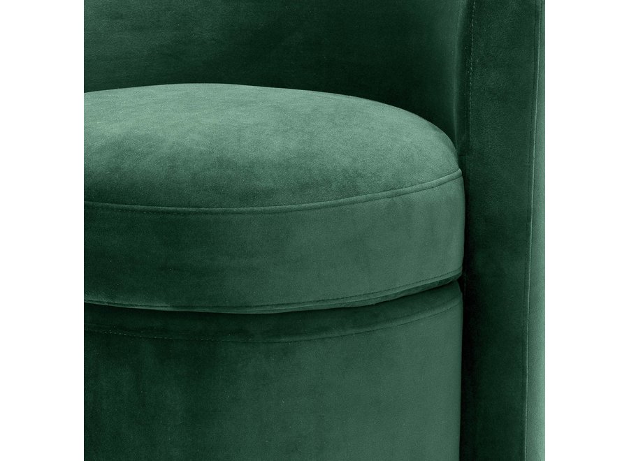 Polsterstool 'Arcadia' - Dark Green