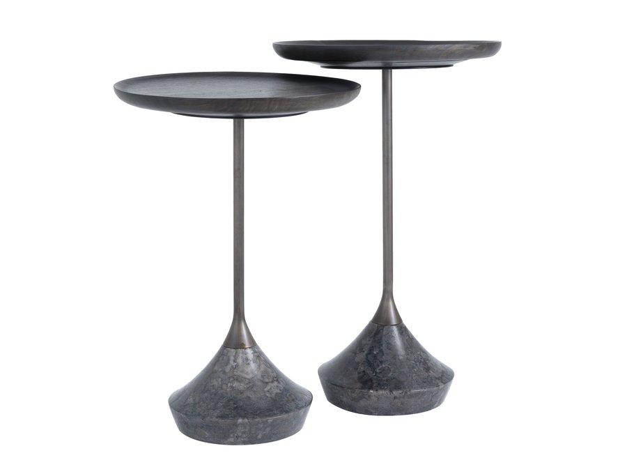 Beistelltisch 'Puglia'  2-er Set - Grey