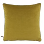 Decorative cushion Astrid Mustard + Piping Sand