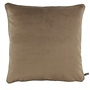 Decorative cushion Astrid Brown + Piping Sand
