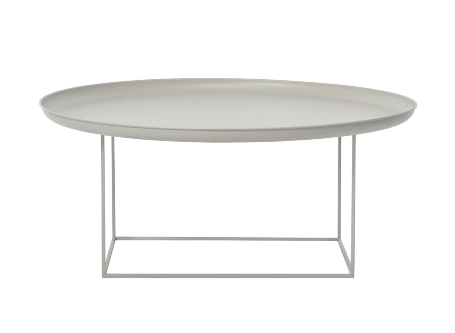 Coffee table 'Duke Large' - Stone Grey