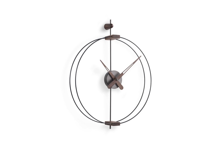 Horloge murale design 'Micro Barcelona' T Graphite