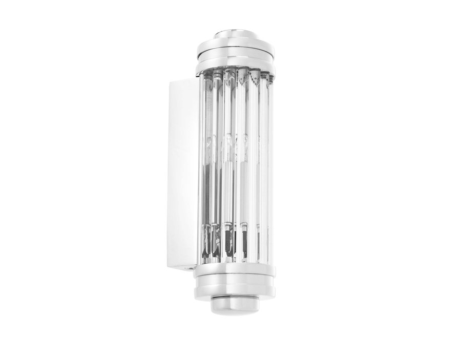 Lampe murale 'Gascogne' - XS - Nickel