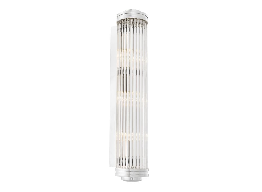 Wandlamp 'Gascogne' - XL - Nickel