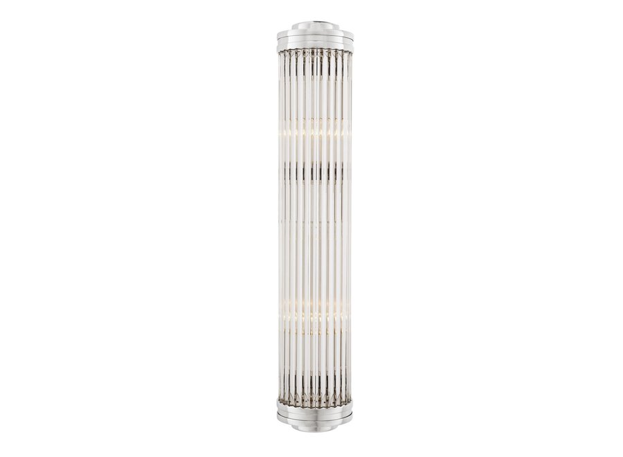 Lampe murale 'Gascogne' - XL - Nickel