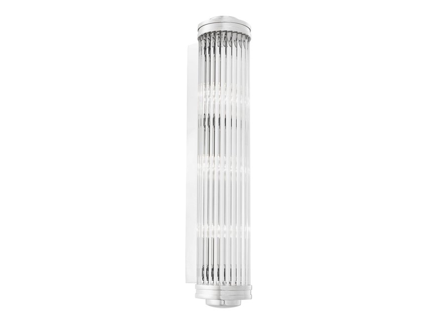 Lampe murale 'Gascogne' - XL - Nickel