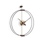 Design wall clock 'Micro Barcelona' G Gold