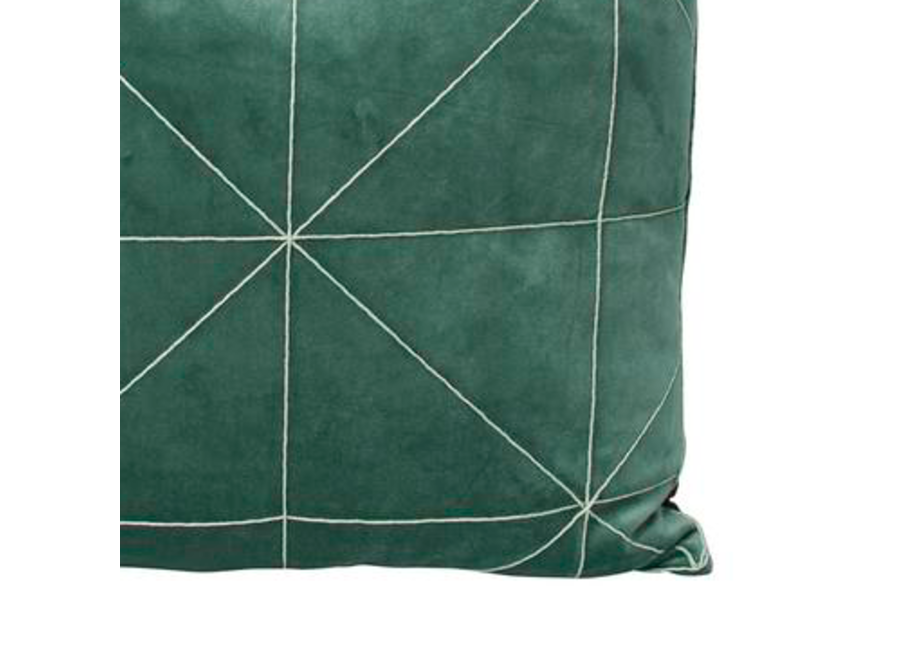 Decorative cushion Oli Green