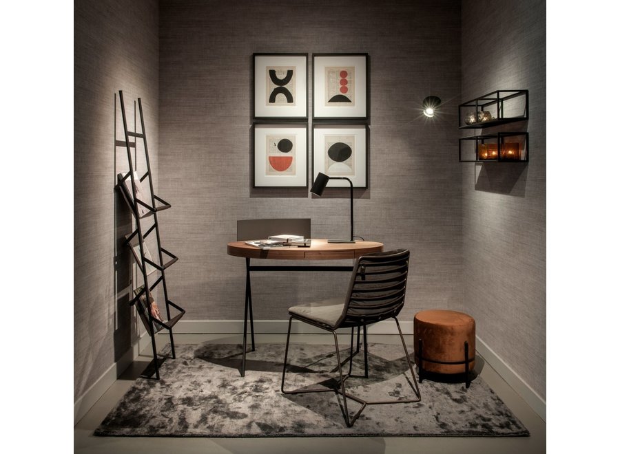 Magazine rack 'Herald' - Black