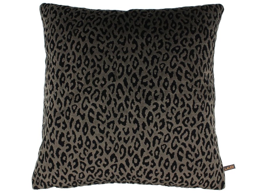 Decorative cushion Olla Dark Taupe