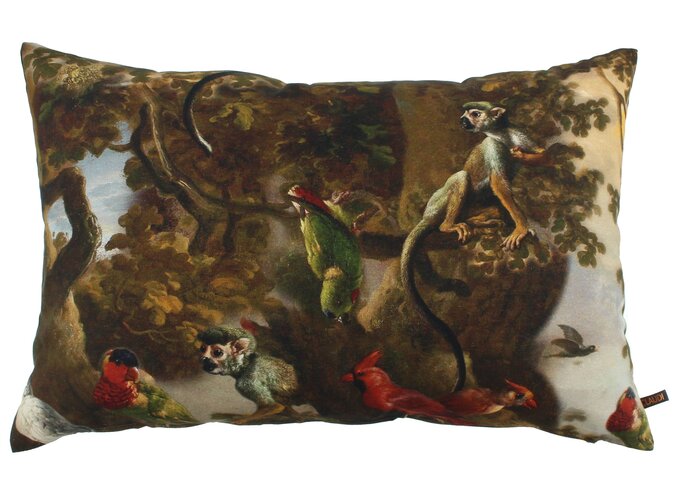 Coussin Bibi Animals in tree