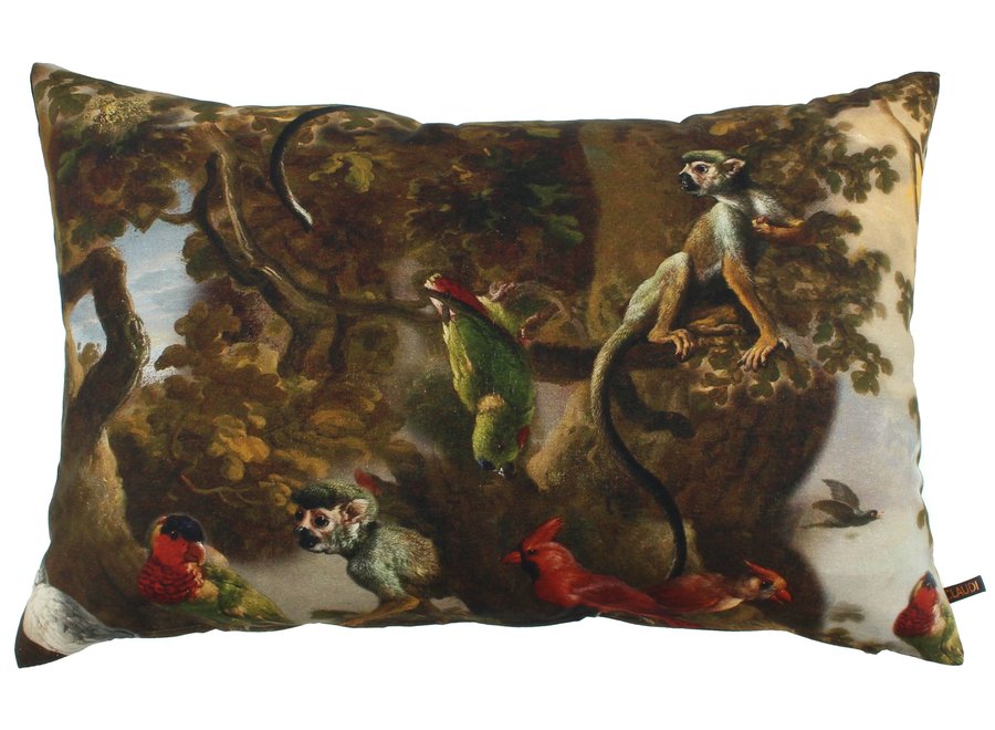 Decorative cushion Bibi Animals in tree