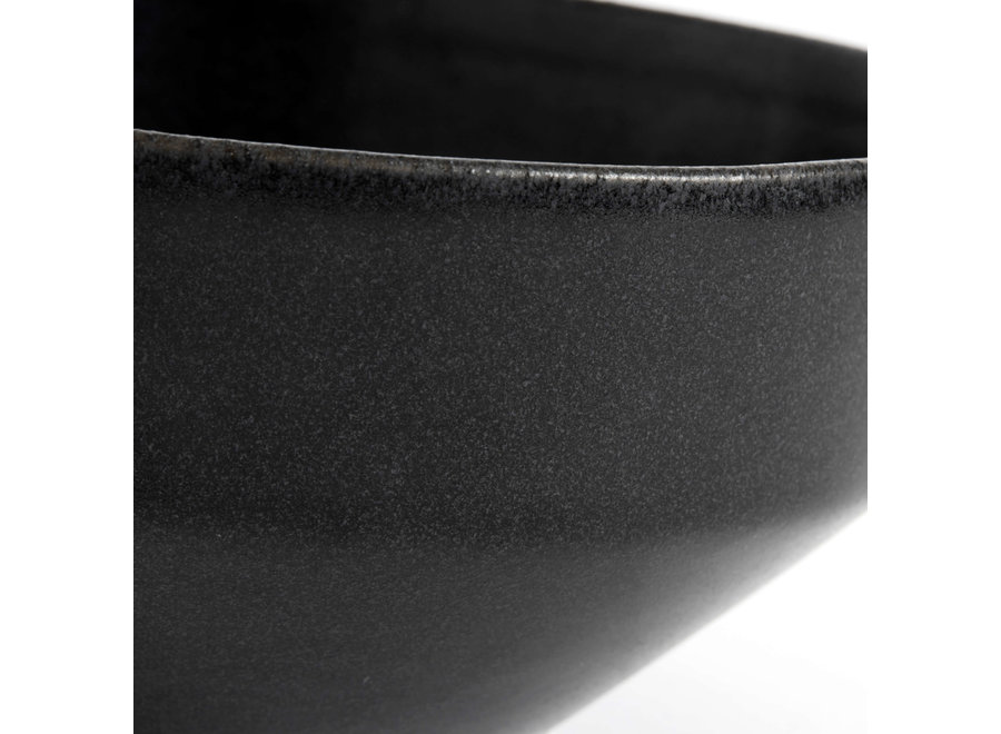 Breakfast bowl 'Ceto' - set of 2 - in the color Black