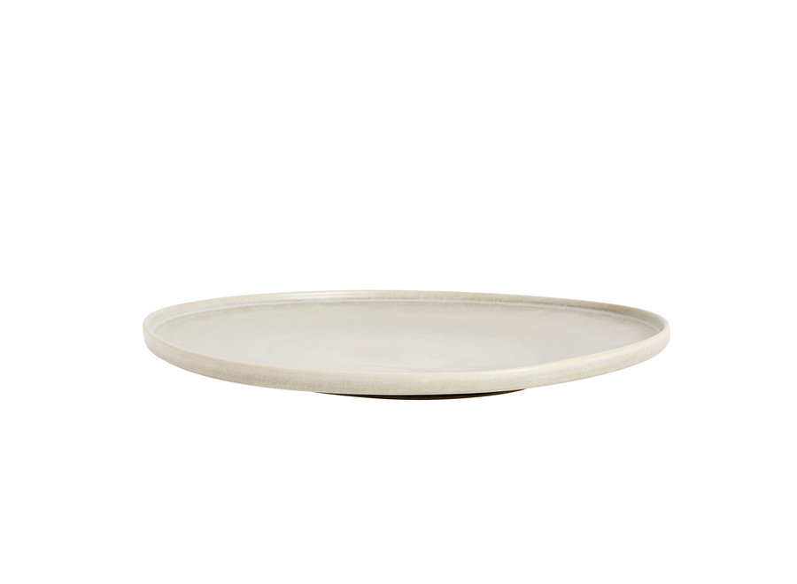 Dinner plate 'Ceto' Soft Gray - set of 2