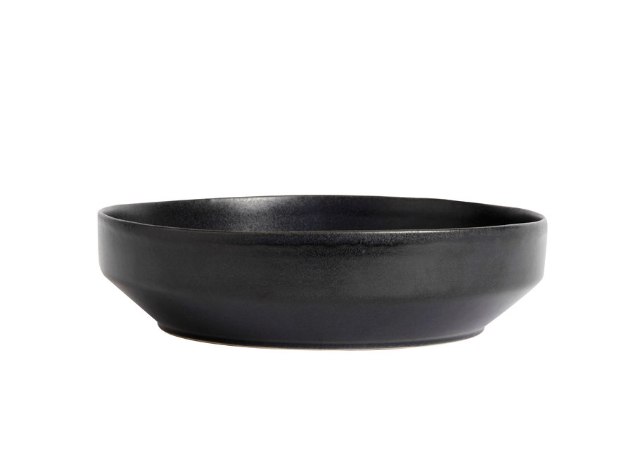 Salad bowl 'Ceto' in the color Black