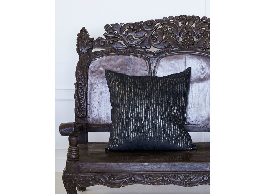 Cushion Kenya Black / Gold