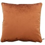 Decorative cushion Astrid Copper + Piping Gold