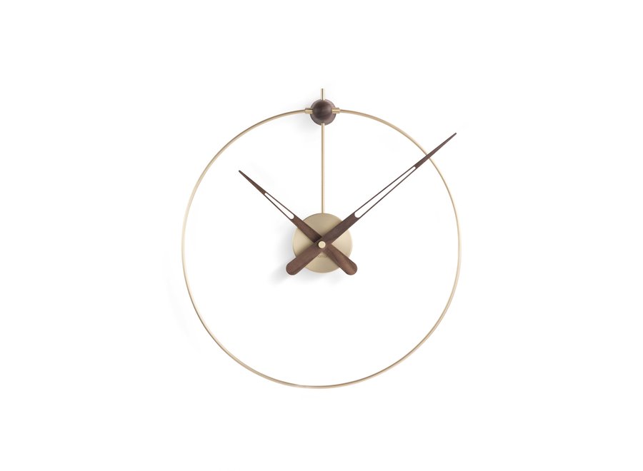 Horloge Murale Design 'Micro Anda Gold n'