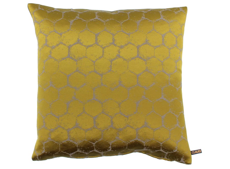 Throw pillow Christy Mustard