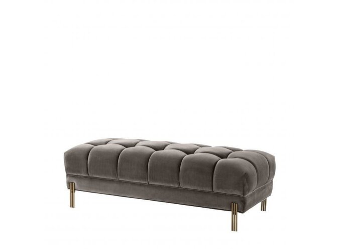 Banc Sienna - Savona Grey Velvet