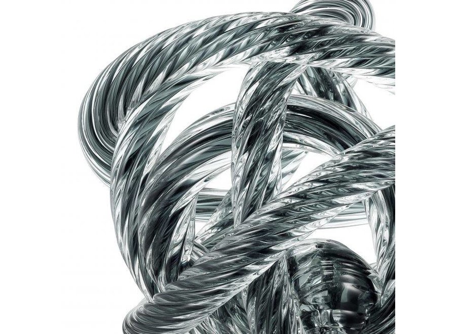 Decoration object 'Dominico' - Smoke -M