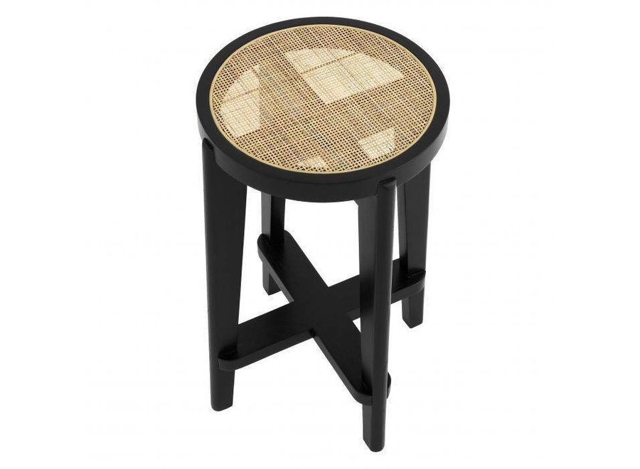 Counter Stool 'Dareau' - Black