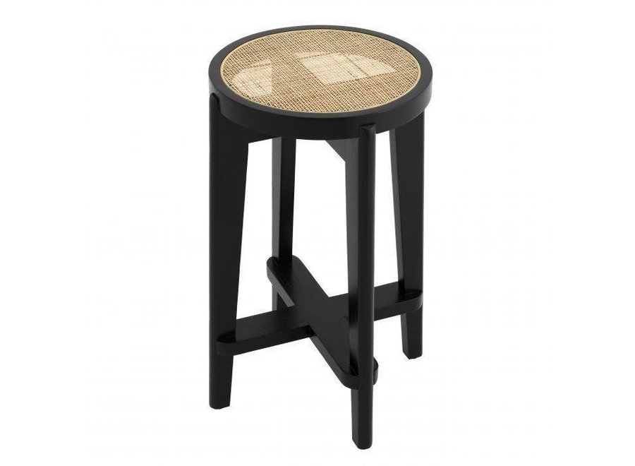Counter Stool 'Dareau' - Black