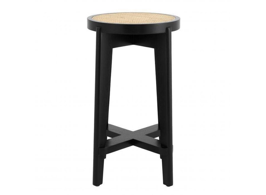 Counter Stool 'Dareau' - Black