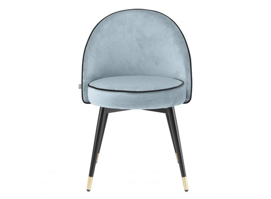 Chaise de salle à manger 'Cooper' lot de 2 - Blue