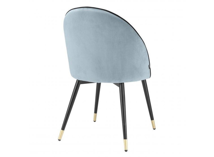 Dining chair 'Cooper' set of 2 - Blue