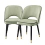 Eetkamerstoel 'Cliff' set van 2 - Savona pistache green
