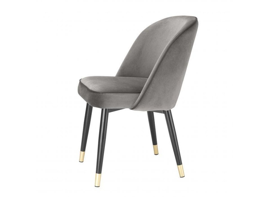 Chaise de salle à manger 'Cliff' lot de 2 - Gris Savona