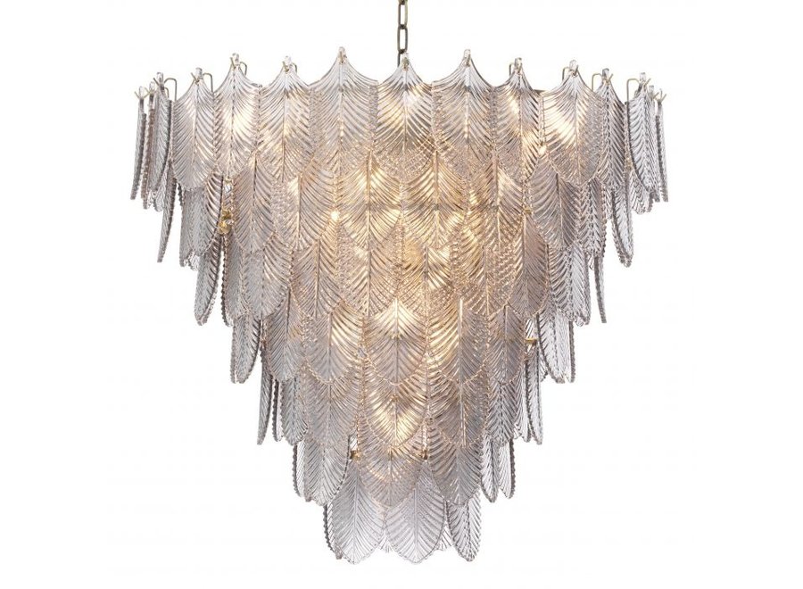 Chandelier 'Verbier' - L - Smoke Glass