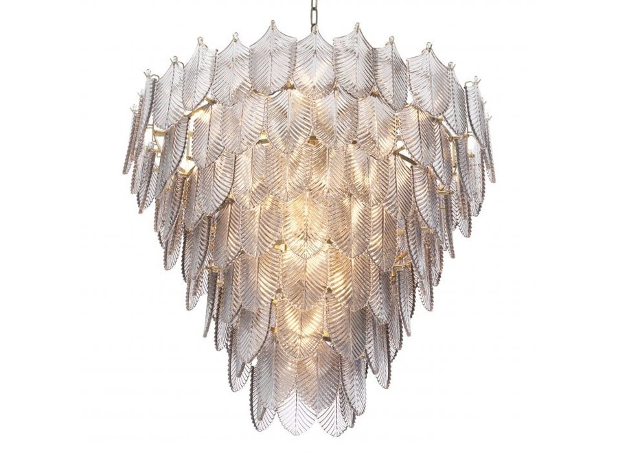 Chandelier 'Verbier' - L - Smoke Glass