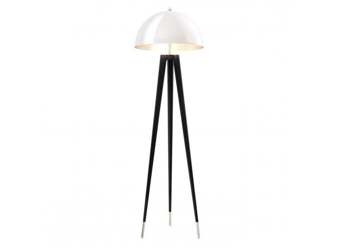 EICHHOLTZ Floor lamp 'Kingston' - brass - Wilhelmina Designs