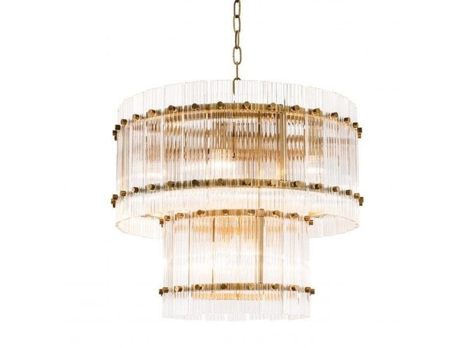 Chandelier Ruby - S - Clear Glass