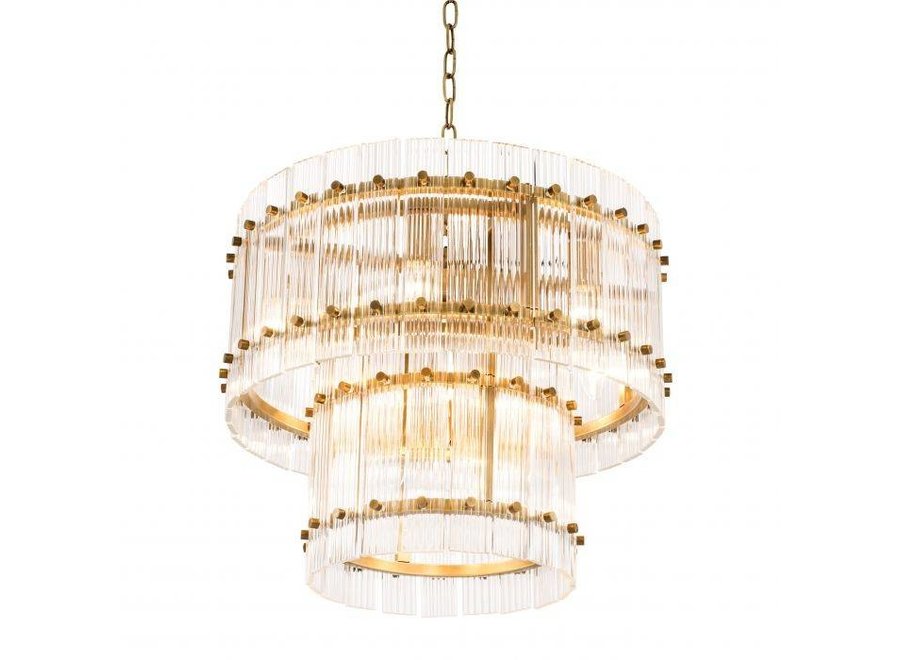 Chandelier 'Ruby' - S - Clear Glass