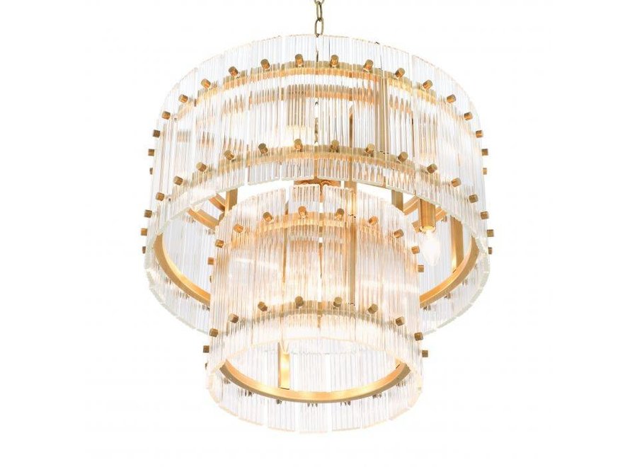 Chandelier 'Ruby' - S - Clear Glass