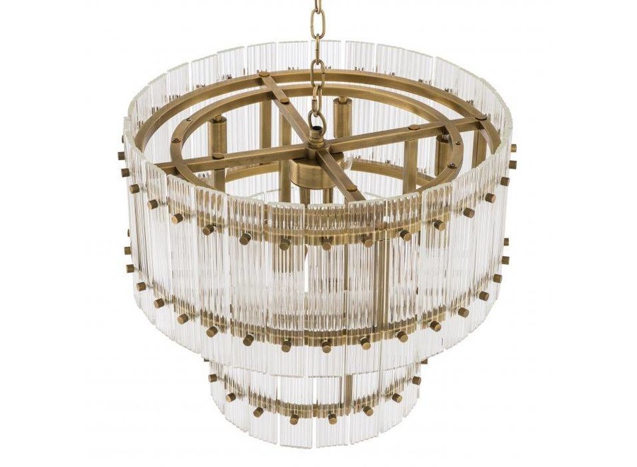 Chandelier 'Ruby' - S - Clear Glass