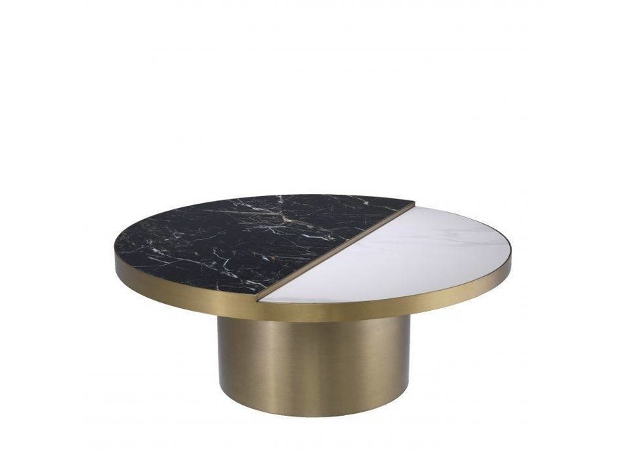 Coffee table 'Excelsior' -Brass