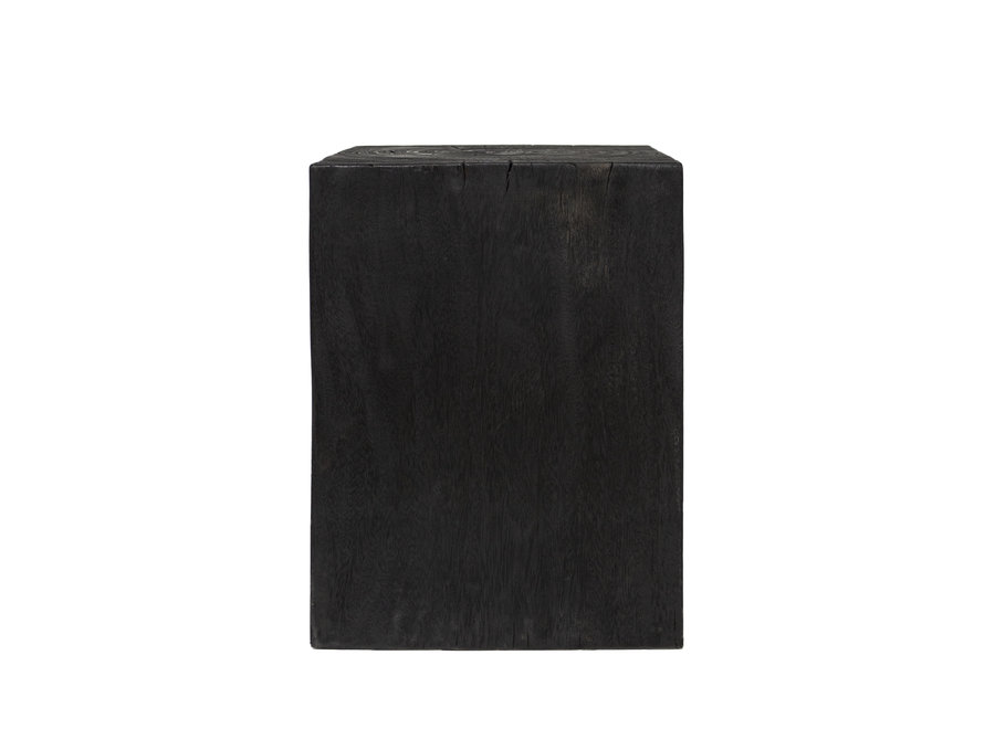 Square side table 'Lome' Black